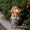 Dog Shaped Courtyard Resin Ornaments